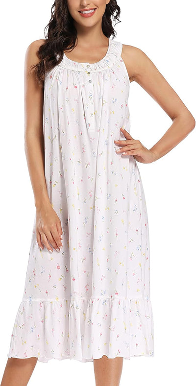 100 Cotton Nightgowns for Women